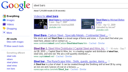 Look at this madness. Michael Bolton is steeling our steal bars!